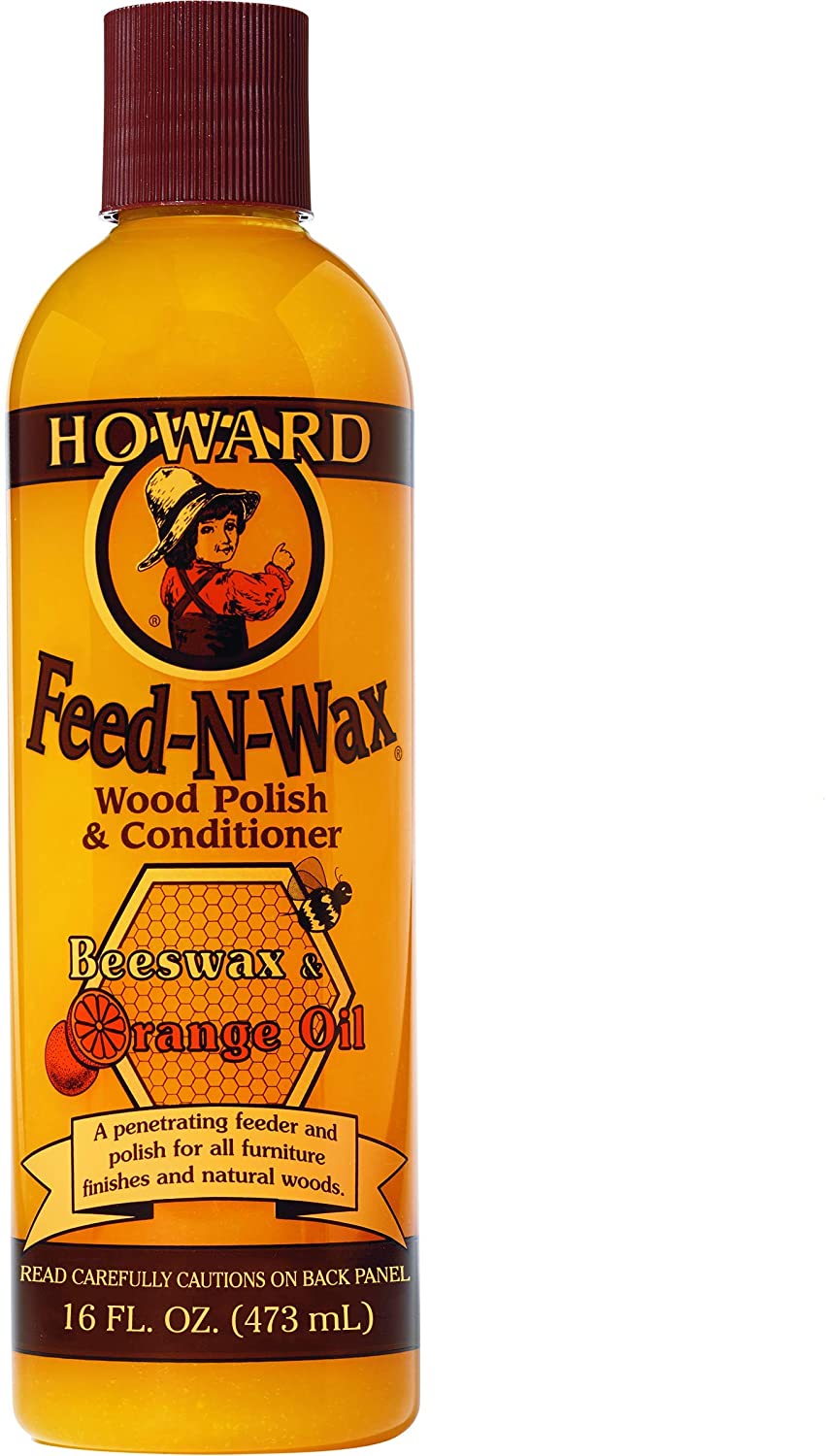 Howard 16 oz. Feed-N-Wax Wood Polish