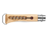 No.10 Corkscrew Stainless Steel Folding Knife with Bottle Opener