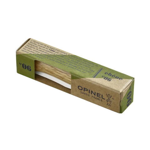 No. 06 Opinel Folding Knife boxed - Oak