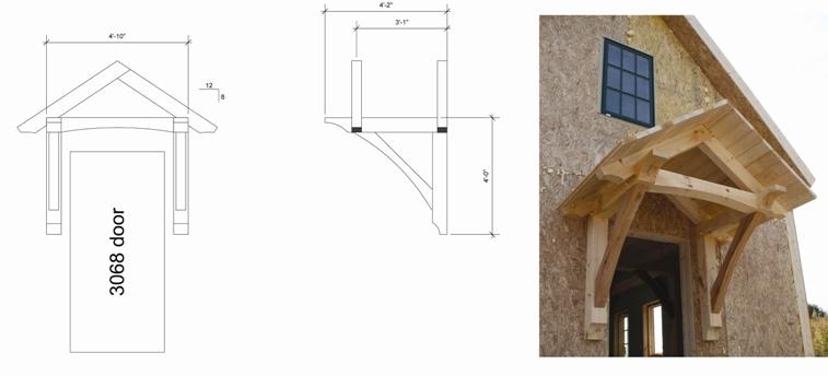 Timber Frame Covered Entry Kit