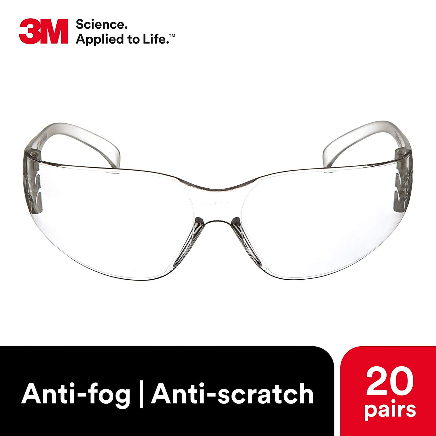 Safety Glasses 3M Virtua Protective Eyewear