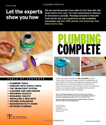 Plumbing Complete: Expert Advice from Start to Finish