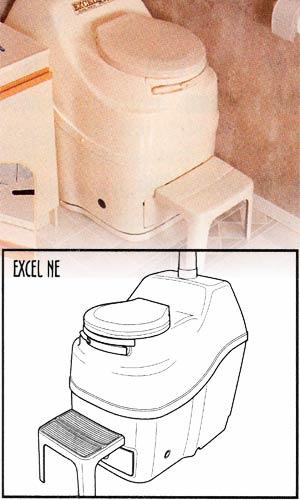 Sunmar Excel Non-Electric Composting Toilet