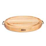 Maple Cutting Board Oval with Handles