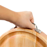 Maple Cutting Board Oval with Handles