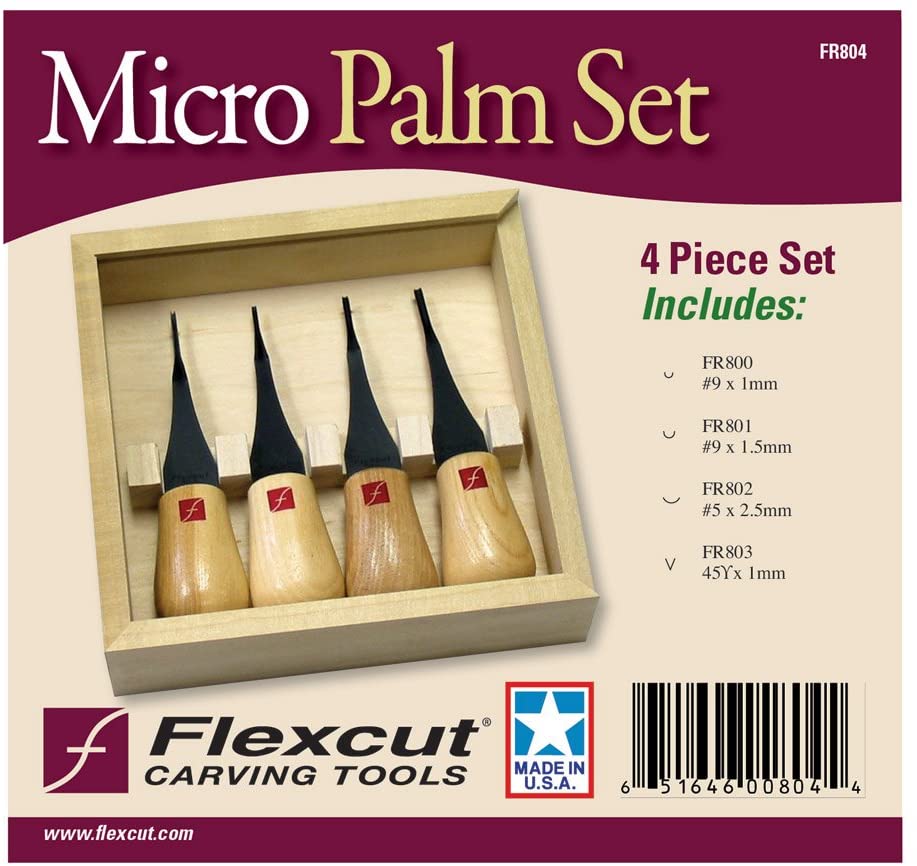Flexcut Micro Palm Set