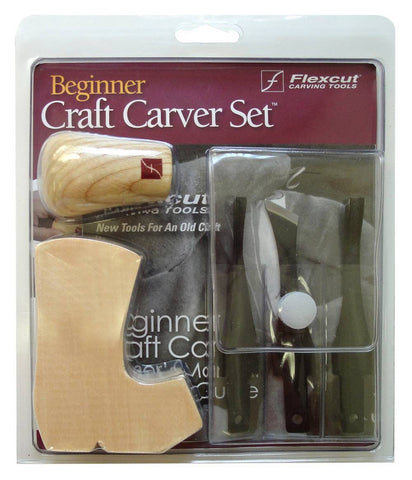 Beginner 3-Blade Craft Carver Set