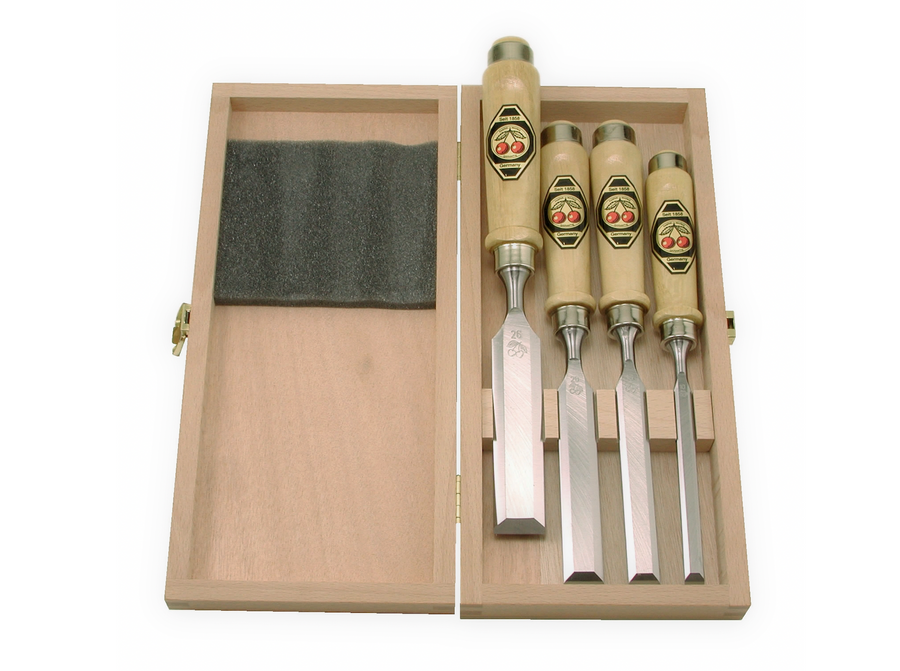 Two Cherries Chisel Set(4) Unpolished Blades