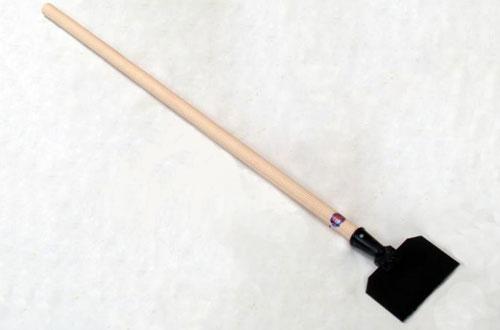 ICE SCRAPER 6-IN WITH 48-IN HANDLE