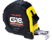 Tajima G-Series Shock Resistant Tape Measure