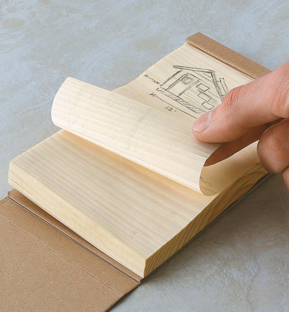 Wooden Kyougi Notepad